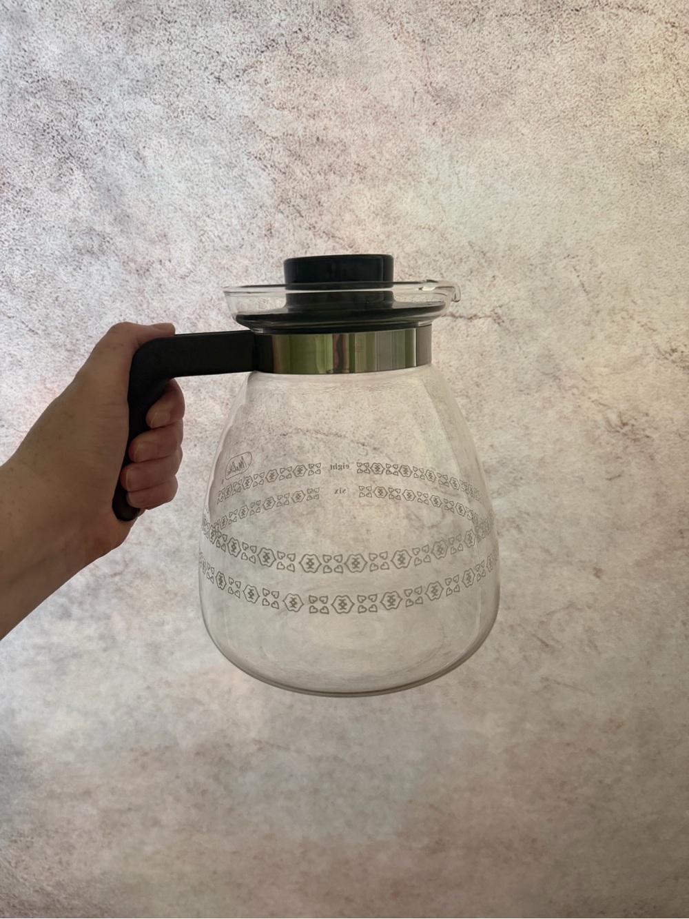 Vintage Melitta Corning 6 to 8 Cup Glass Replacement Coffee Carafe